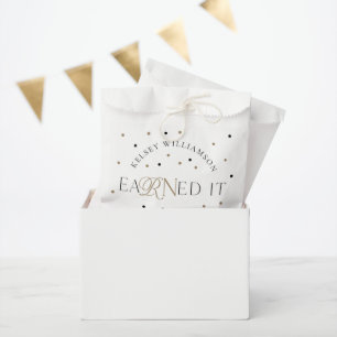 eaRNed It Nursing School Graduation Celebration Favour Bags