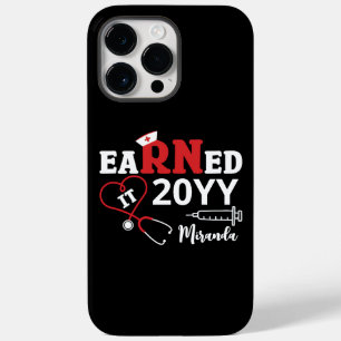 Earned It Personalised Graduation Gifts For Nurses Case-Mate iPhone 14 Pro Max Case