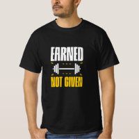 Earned Not Given – Hardcore Fitness Statement