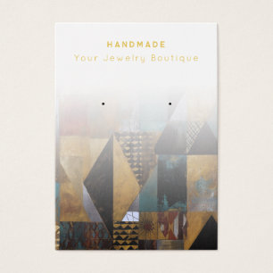 Earring Abstract Boho Jewellery Display Cards