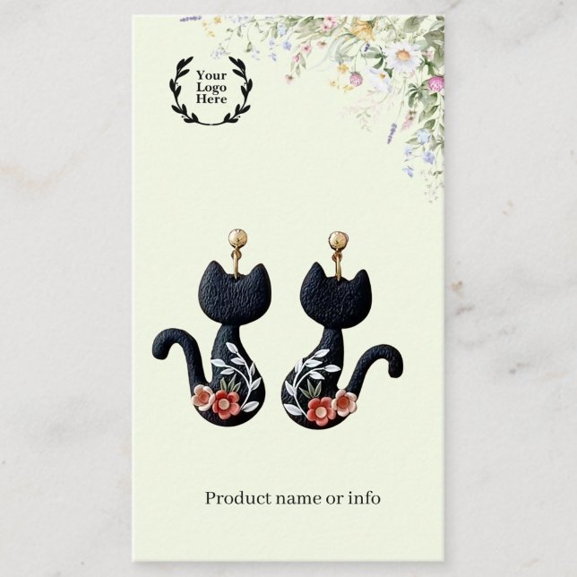 Earring Display Card | Jewelery Display (Creator Uploaded)