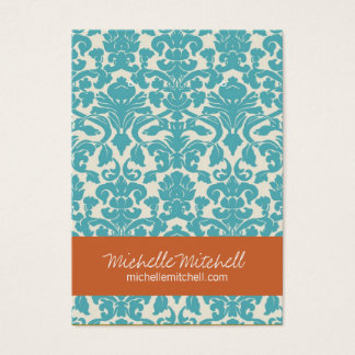 Earring Holder | Business Card | Duo Blue Rust