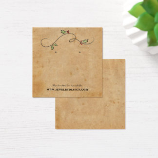 Earring Holder Christmas Holiday Custom Jewelry