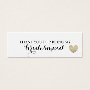 Earring Holder/Thank You - Heart Fab