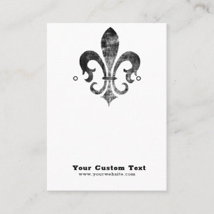 Earring Jewellery Display Card • Fleur De Lis