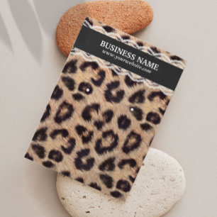 Earring Jewelry Display Modern Leopard Print