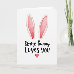 Ears And Heart Greeting Card