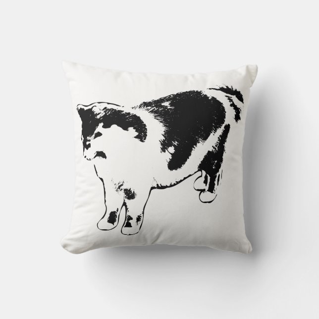 Ears On, Vibe Unbothered Cushion (Front)