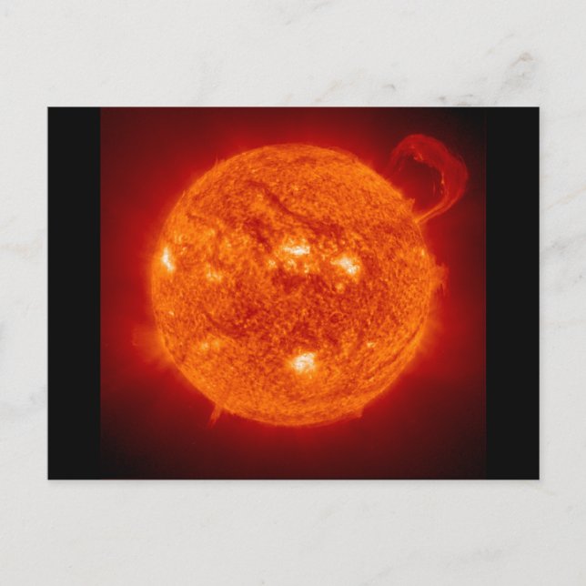 earth2 Sun Star Bumpersticker Postcard (Front)