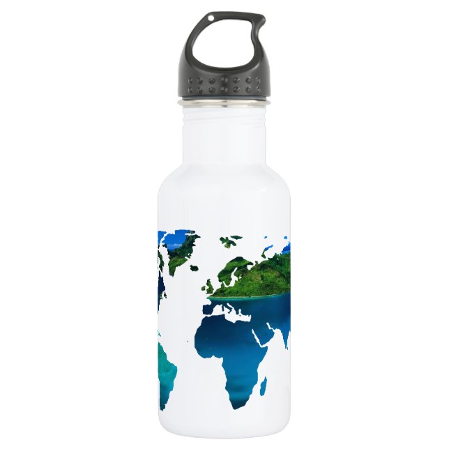 earth-2.png 532 ml water bottle (Front)