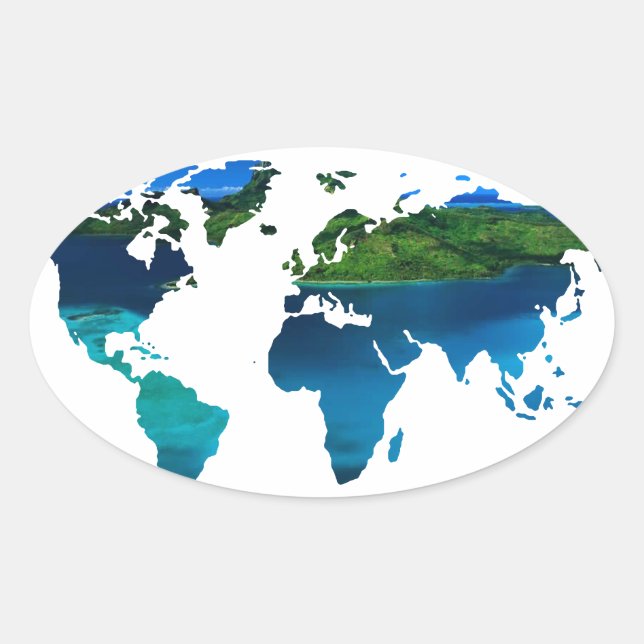 earth-2.png oval sticker (Front)