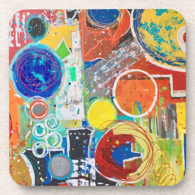 Earth 360 Set of 6 Coasters (Front)