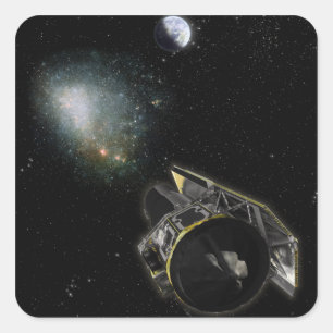 Earth, a Milky Way object Square Sticker