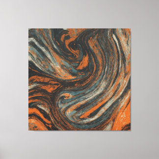 Earth Abstraction Canvas Print