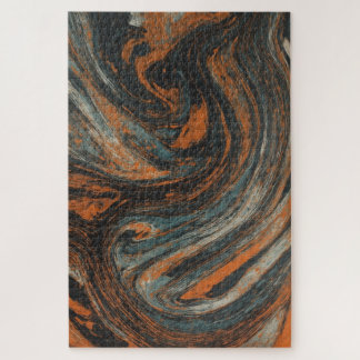 Earth Abstraction Jigsaw Puzzle