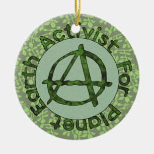 Earth Activist Ceramic Tree Decoration