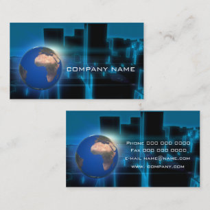 Earth africa business card