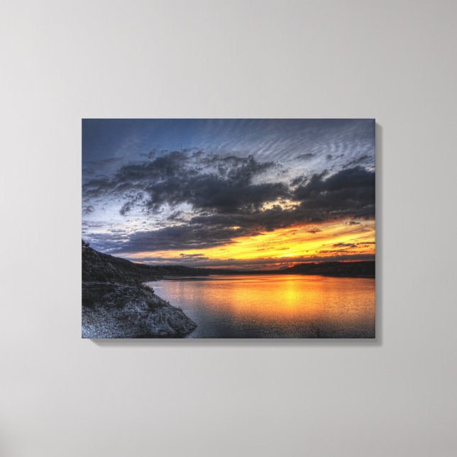 Earth, Air, Fire and Water Canvas Print (Front)