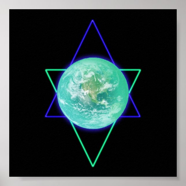 Earth Alignment Sigil Poster (Front)