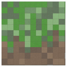 Earth and Grass Pixel Art Gaming Mask