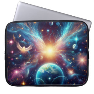 Earth and Her Sister Planets on an Electronics Bag