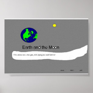 Earth and Moon #11 Poster