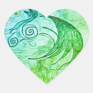 Earth and Sky Horse Sticker