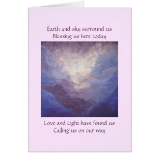 Earth and Sky, Mountain and Clouds