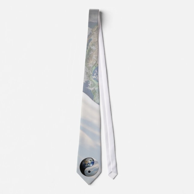 Earth and Sky Yin Yang Tie (Front)