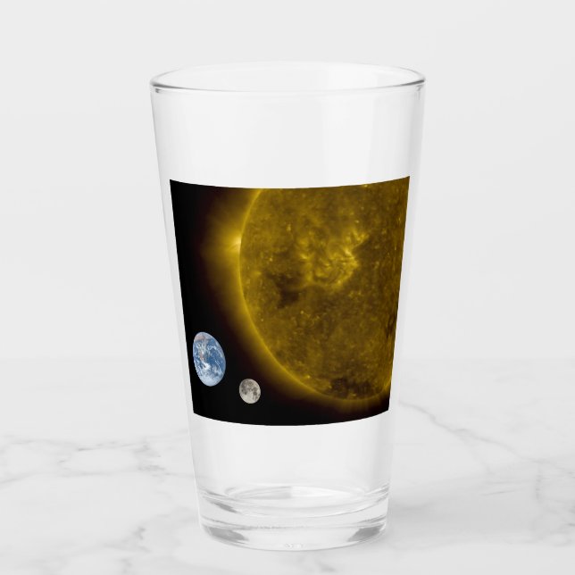 Earth and sun glass (Front)
