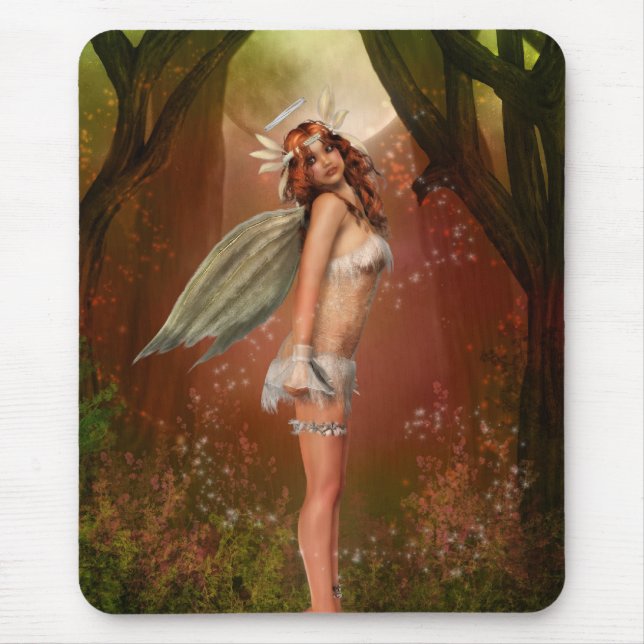 Earth Angel Mouse Mat (Front)