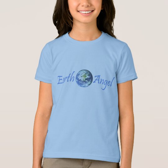 Earth Angel with Wings on Back T-Shirt