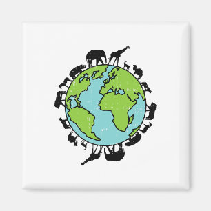Earth Animals Wildlife Conservation Environmentali Magnet