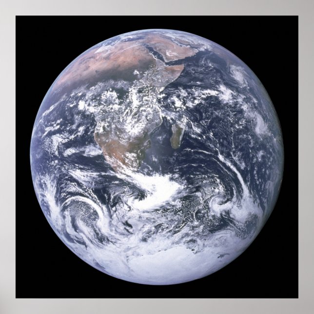 Earth - Apollo 17 Photo Poster (Front)