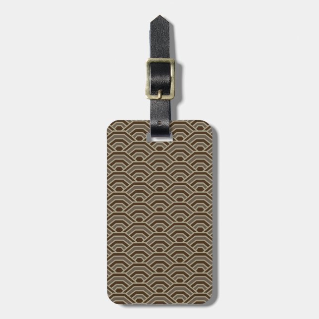 Earth Arches Luggage Tag (Front Vertical)