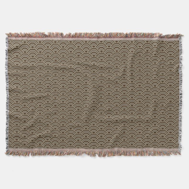 Earth Arches Throw Blanket (Front)