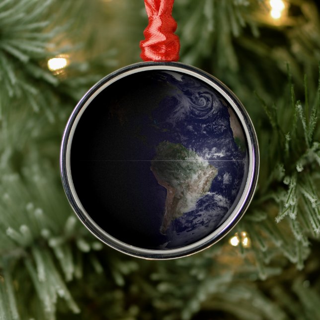 Earth At Its Equinox. Metal Tree Decoration (Tree)