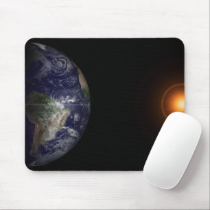 Earth At Its Equinox. Mouse Mat