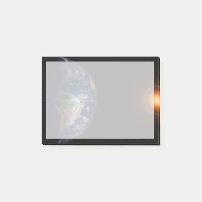 Earth At Its Equinox. Post-it Notes (Front)