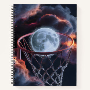 Earth basketball. notebook