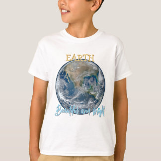 Earth Beautiful and Bright Kids T-Shirt | Planet E