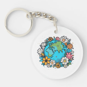 Earth Beauty Key Ring