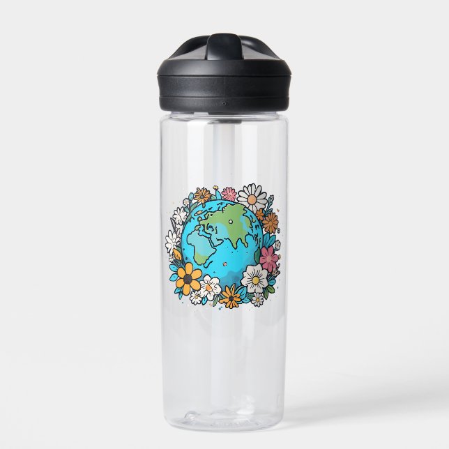 Earth Beauty Water Bottle (Front)
