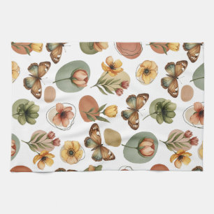 Earth Blossom Harmony Tea Towel