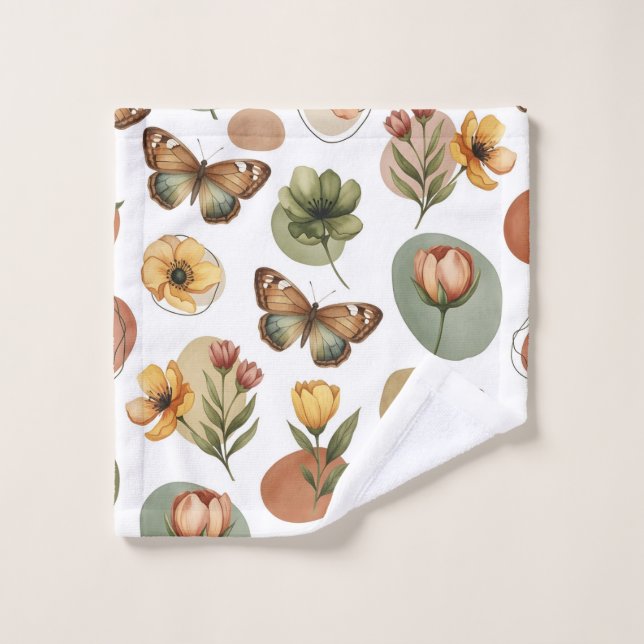 Earth Blossom Harmony Wash Cloth (Wash Cloth)