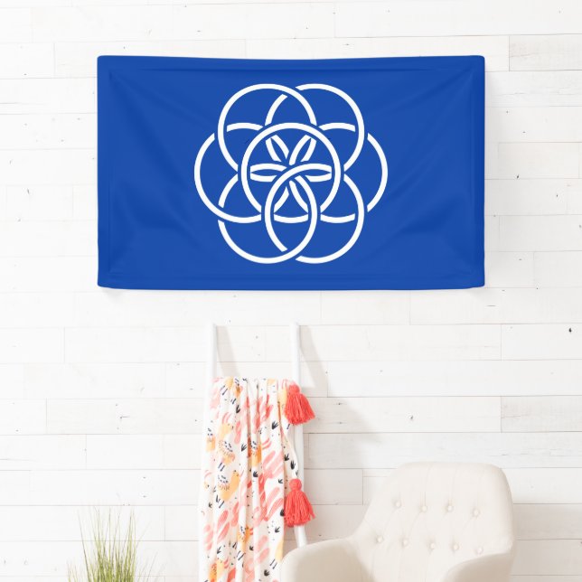 earth blue planet flag terra human kind symbol banner (Insitu)