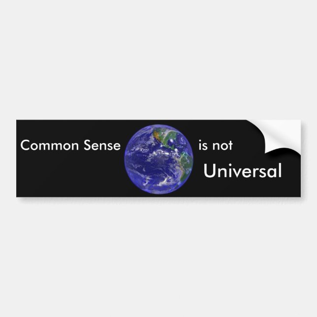 Earth Bumper Sticker (Front)