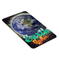 Earth By Air Vintage flight poster