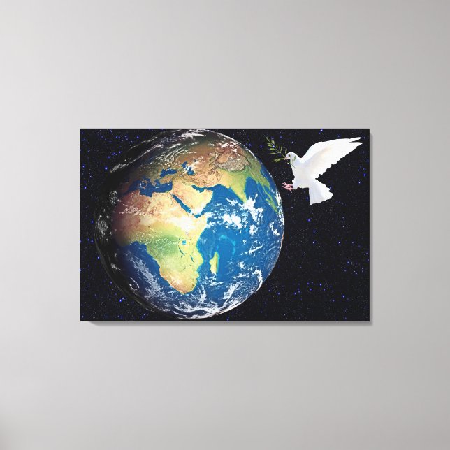 Earth Canvas Print (Front)