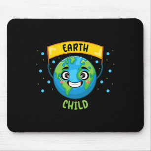 Earth Child Save Planet Teacher Science Climate Ch Mouse Mat